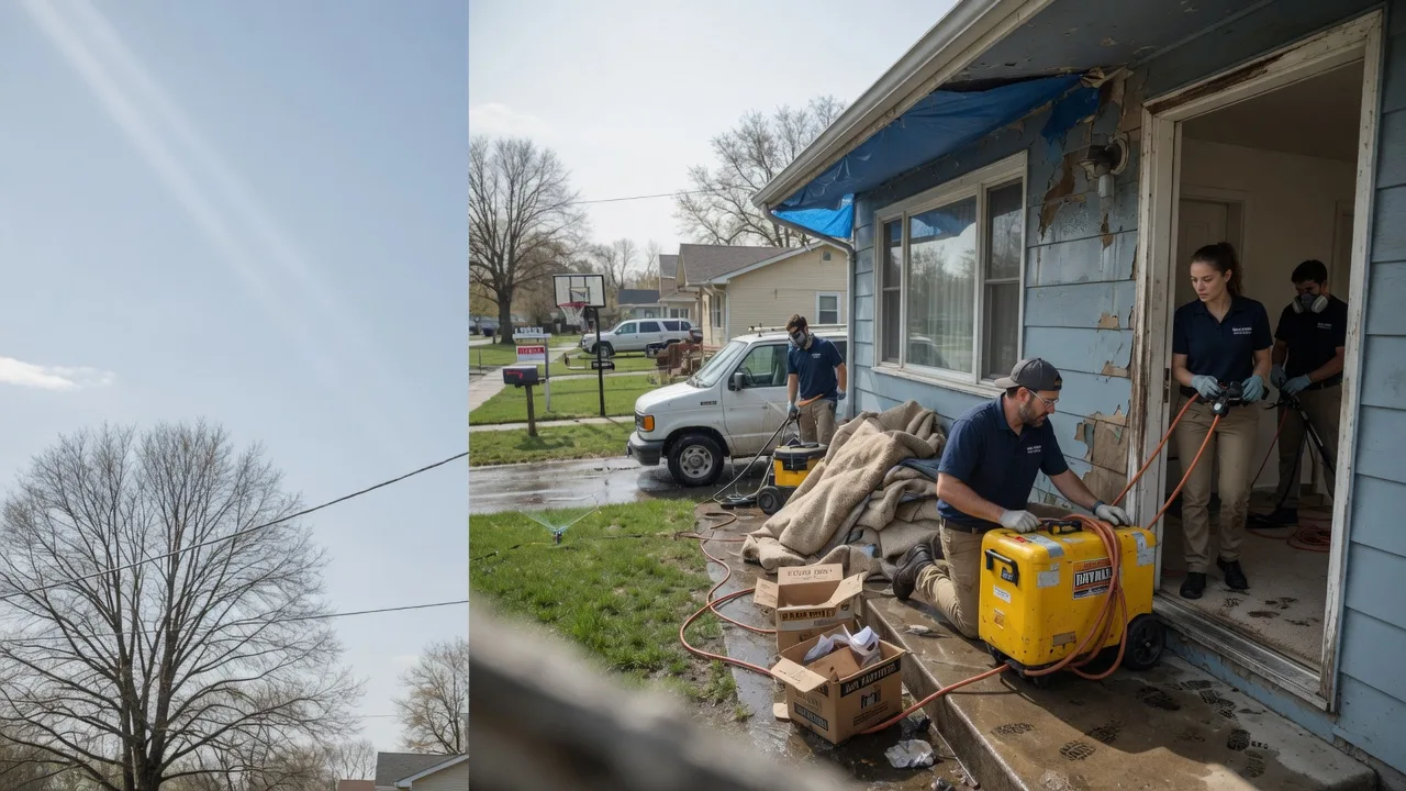 Basement Flood Cleanup in Merlin, OR near me